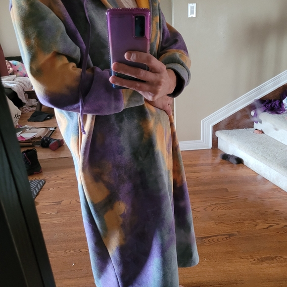 Tie dye hooded sweater - Picture 2 of 4